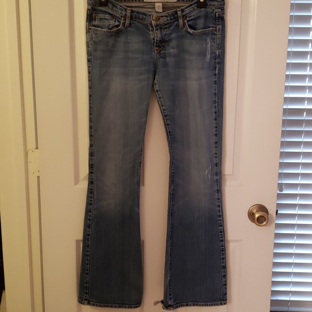 Abercrombie & Fitch Madison Low Rise Flares